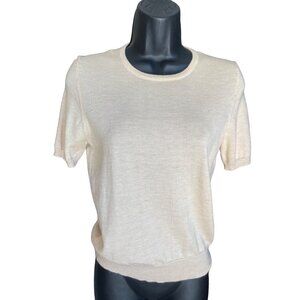 Saks Fifth Ave womens Cashmere collection classic sweater medium